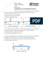 Lista Vi Deformação Na Flexão