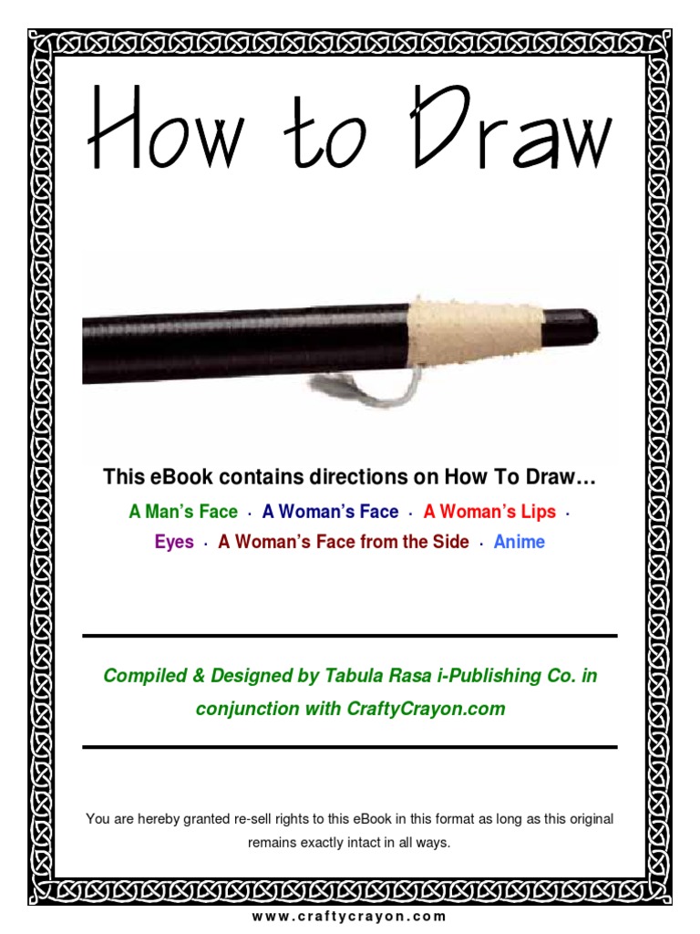 This Ebook Contains Directions On How To Draw : Compiled & Designed by ...