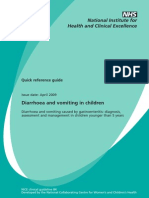 Diarrhoea and Vomiting in Children Guide