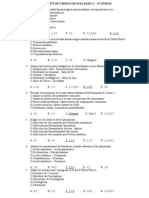 Examen IV Unidad de Farmacologia Basica