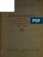 1953 - Documente Din Istoria PCR - Vol.1 PDF