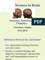 Sex Differences in the Brain are Structural and Chemical