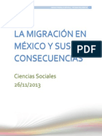 La Migración en México y Sus Consecuencias