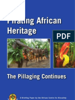 African Center for Biosafety 09 - Pirating African Heritage