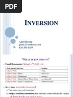 Inversion