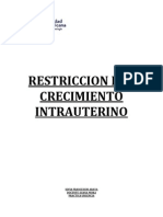 Restriccion Del Crecimiento Intrauterino