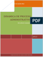 Dinamica de Proceso Administrativo