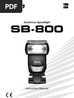 Download NIKON SB-800 AF Speed Light Manual by Jose Gutierrez SN22444938 doc pdf