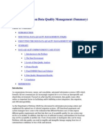 Do D Guidelines On Data Quality Management
