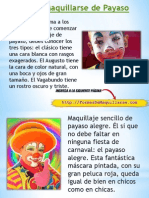 Como Maquillarse de Payaso