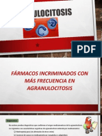 Fármacos asociados a agranulocitosis