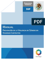 MANUAL Violencia de Género en Diversos Contextos