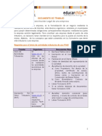 Constitucion Legal de Una Empresa