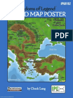 Kingdoms of Legend World Map Poster