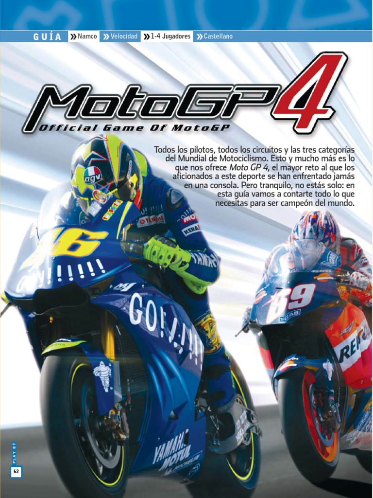 Moto GP 4 | PDF | Motocicleta | Automovilismo, image size:768x1024