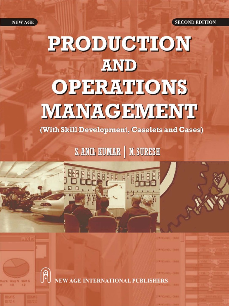 Production and operations management pdf operations management