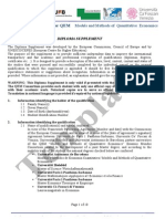 Template Diploma Supplement