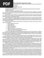 Download The Role of Educational Technology in the 21st Century by Raymond Phillip Maria Datuon SN224478444 doc pdf