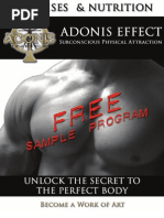 The Adonis Effect - Build a Body that Women Can't keep their Hands off