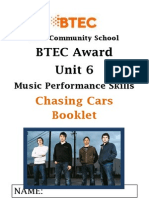 Chasing Cars Resource