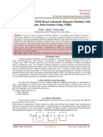 Implementation of FSM Based Automatic Dispense Machine With Expiry Date Feature Using VHDL