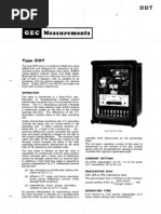 GEC DTT Biased Diff R-5116d