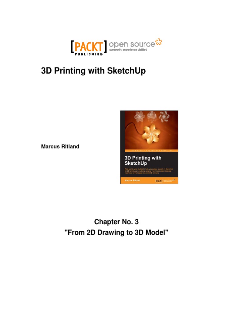 3D Printing Basics with SketchUp | PDF | 3 D Printing | 3 D Modeling
