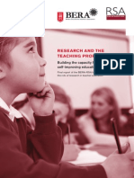 Research and The Teaching Profession: Building The Capacity For A Self-Improving Education System