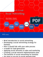 Generating Leads Through: Social Networking