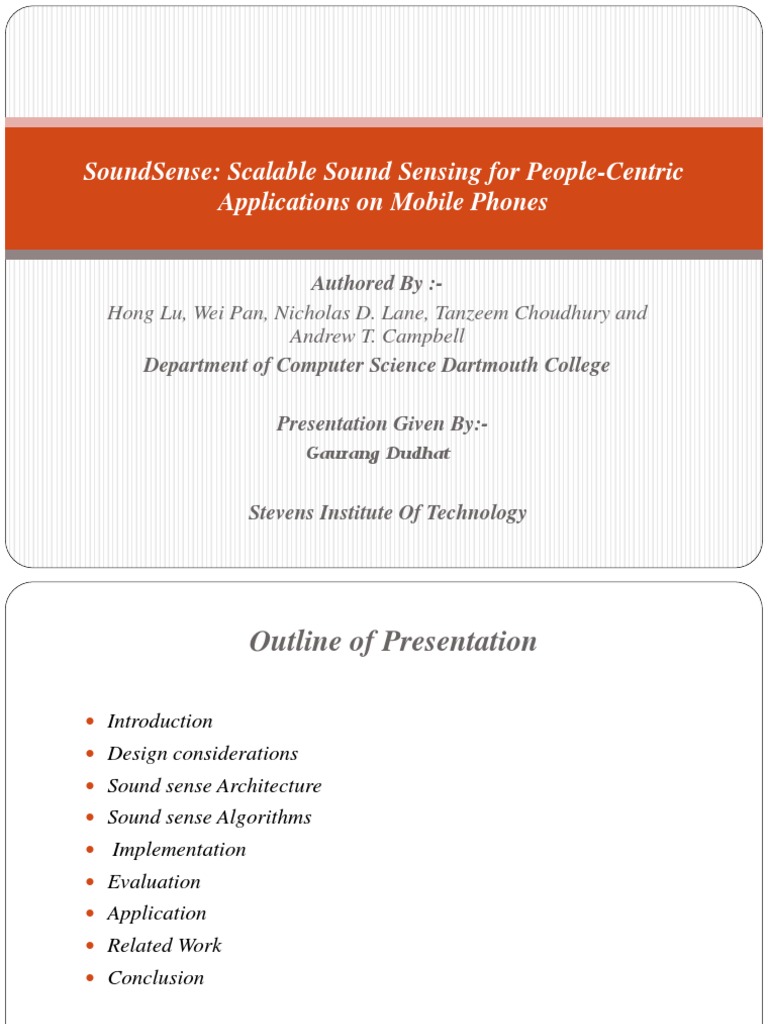 Sound Sence | PDF | Technology & Engineering