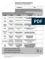 Oral Health Form