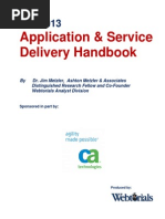 The 2013 Application and Service Delivery Handbook