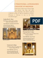 Solemn High Masses - Diocese of Madison