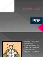 senators job