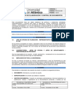 Pro-Gc-001 Elaboracion y Control de Documentos