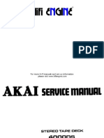 Akai 4000ds Service Manual