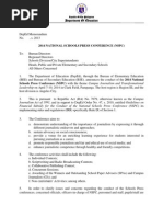 Download 2014 NSPC DepEd Memo  by RamonitoElumbaring SN224558061 doc pdf