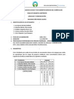 Adaptación Curricular de Acceso y de Elementos Básicos Del Currículum 2 Lengale