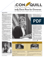 Texas Sen. Wendy Davis Runs For Governor
