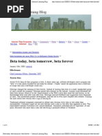 Download Beta Today Beta Tomorrow Beta Forever  Informal Learning Blog by Jay Cross SN2245660 doc pdf