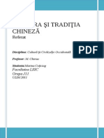 Cultura Si Traditia Chineza