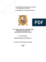 Tesis La Unificación de Los Regímenes Previsionales de Los Decretos Leyes 19990 y 20530