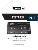 POD HD500 Advanced Guide v2.0 - Spanish (Rev A)