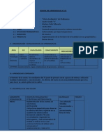 Sesion de Aprendizaje Hma-Aym