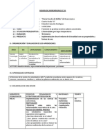 Sesion de Aprendizaje Heladas