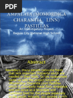 Download Ampalaya Momordica Charantia Linn Pastillas by danielpaulpascual08 SN22459247 doc pdf