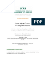 Especializaci_n en Psicolog_a Forense _Contenidos 2014_ -Posgrados UCES