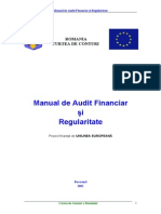 Manual Audit Financiar Curtea de Conturi