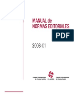 CLACSO - Normas Editoriales