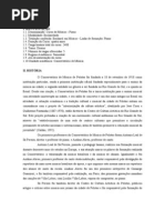 UF Pelotas - Bacharelado Em Música (Grade Curricular)